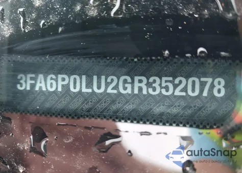 2016 Ford Fusion Hybrid Se из США, поврежденный, VIN 3FA6P0LU2GR352078